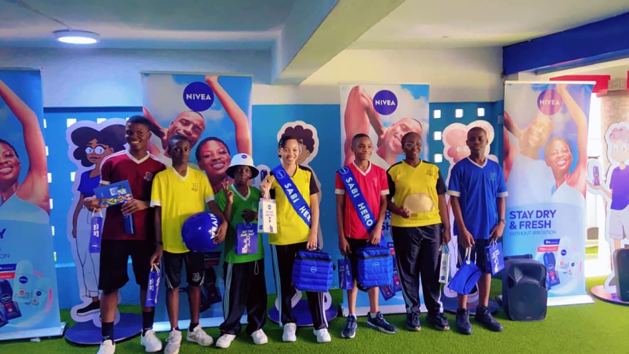 Students during an activity at school